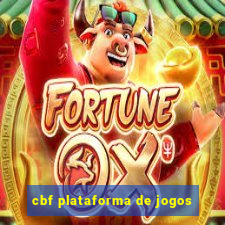 cbf plataforma de jogos